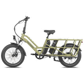 FAFREES FF20 CUV Electric Bike - Motor 250W Battery 48V24Ah 20 Inch Tire Hydraulic Disc Brakes - Green